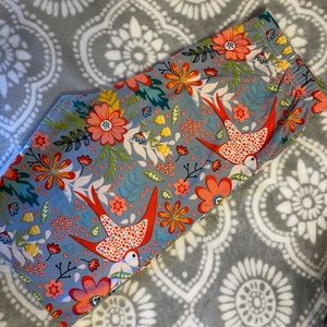 Agnes and Dora floral bird leggings